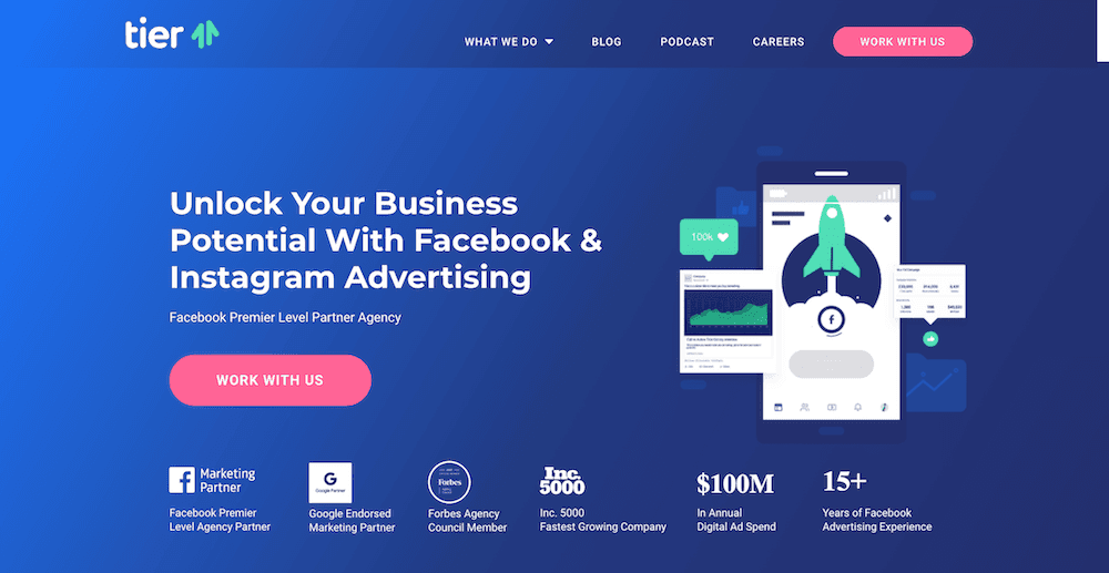 Landing page 1